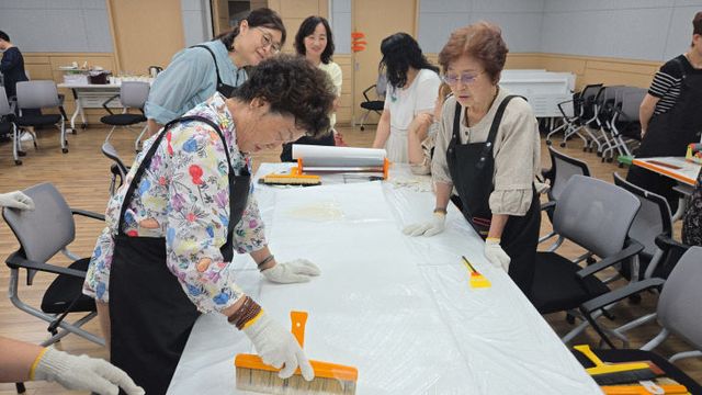 보수동 집수리(도배) 교육 1
