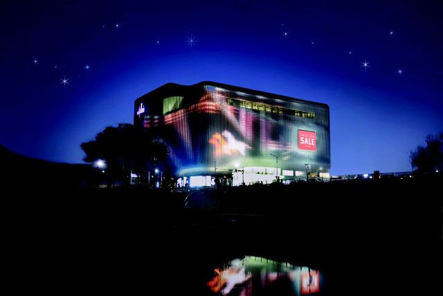 센터시티광고야경1