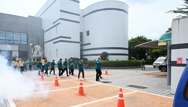 2. 동두천시, 주민들과 함께 민방위 대피 훈련 실시