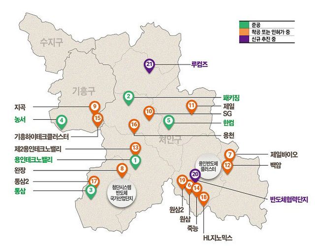 1. 용인특례시 반도체 관련 일반산업단지 위치도