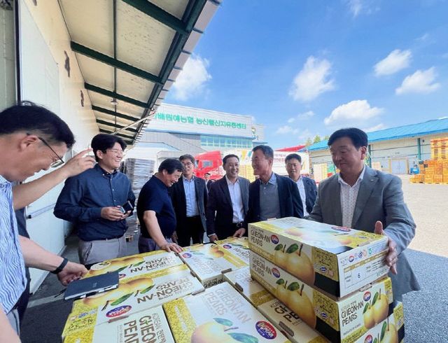 농업정책과(하늘그린 천안배 수출 선적식) (2)