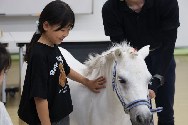 한국마사회, 돌봄승마 시범사업 ‘말’과 교감