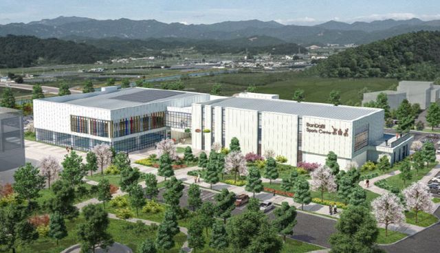 부여 반다비 국민체육센터 조감도