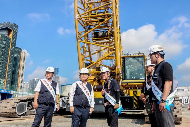 안전 결의대회 및 현장점검