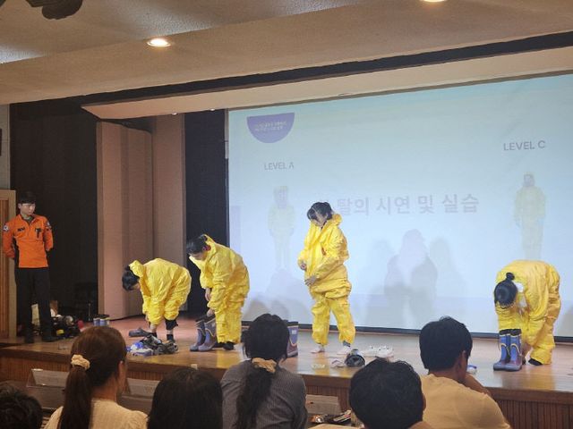 생물테러 대응 모의훈련(금산군 사진제공)