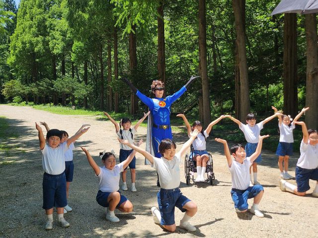 번개맨 촬영 장면