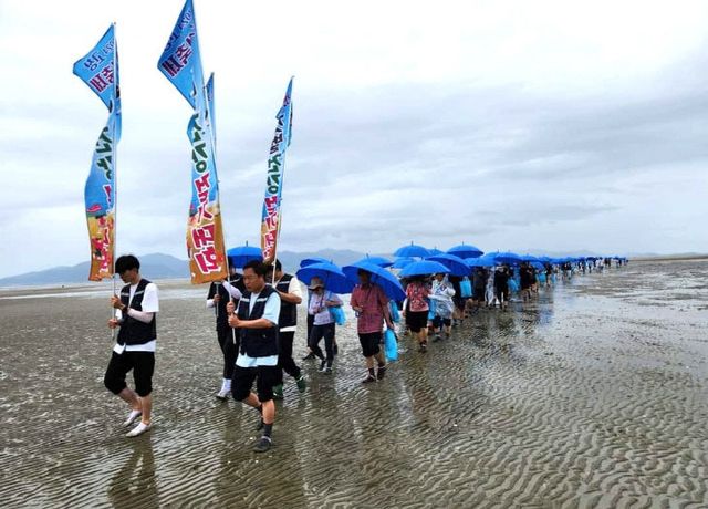 고창갯벌축제 자료사진(갯벌걷기)