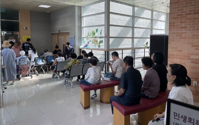 소비쿠폰 신청 공주 월송동 행정복지센터