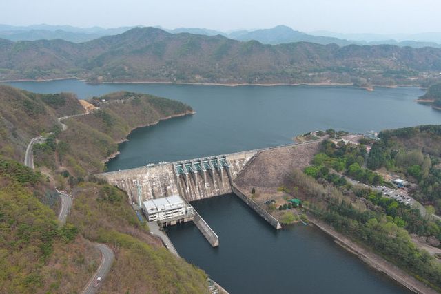 대청댐 드론촬영 (1)