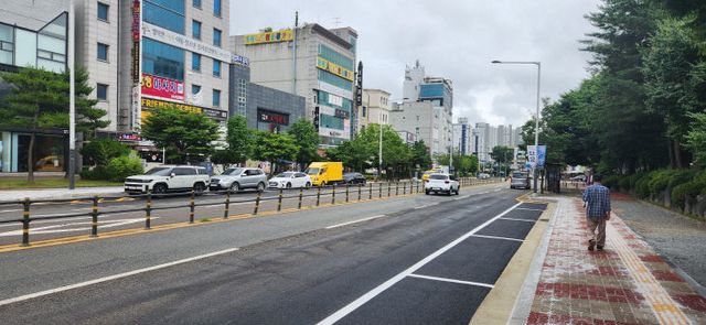 용담광장 주차장 조성