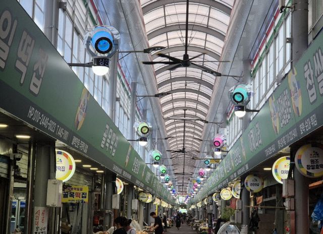 [일자리경제과]역전종합시장쿨링포그설치