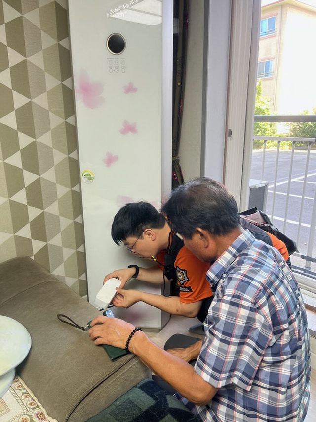 아파트 화재안전조사 모습