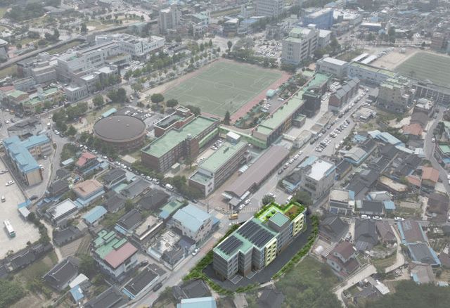 고창군 청년특화주택 위치도