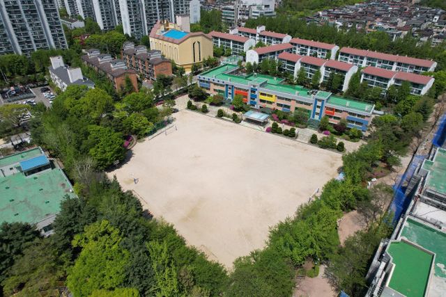 미래교육과-성남시 분당구 서현동 양영초교 전경