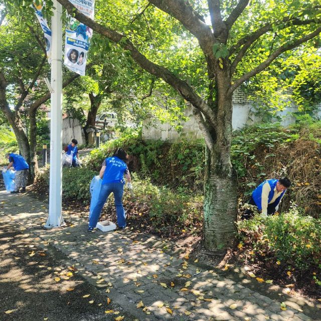 고창읍 주민자치위원회 환경정화 활동(2)