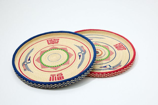 (사진) 박순덕 작가 학무늬 맷방석