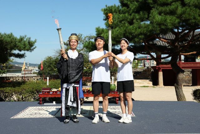 고창군, 전북특별자치도 도민체전 성화채화식(4)