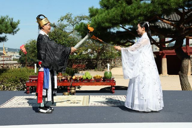 고창군, 전북특별자치도 도민체전 성화채화식