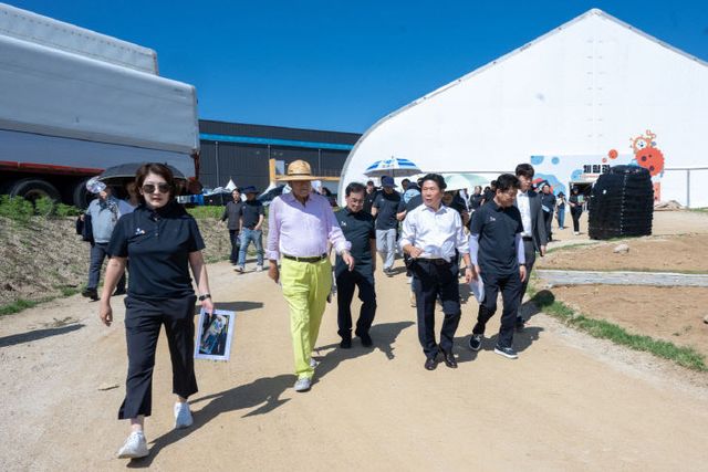 엑스포 개막 일주일 전 막바지 현장 투어 및 사전 점검 실시3