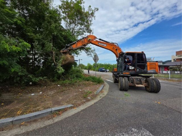 1-1 보도사진 (영종국제도시 대대적 예제초 정비사업 추진)