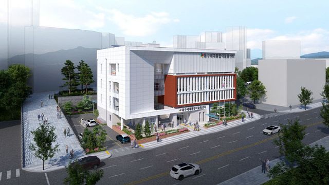 세대통합어울림센터 조감도