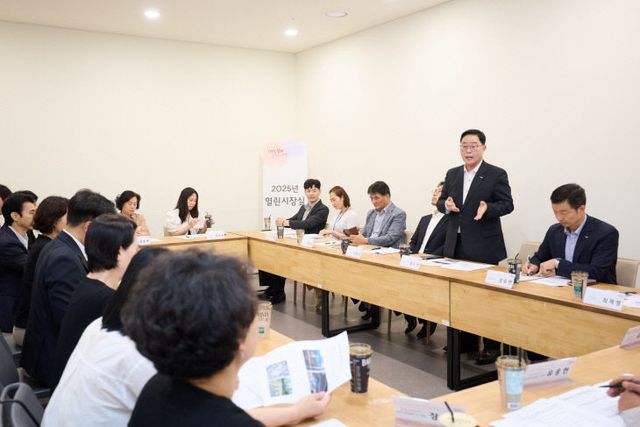 양주시, ‘2025년 열린시장실’ 운영…시민 의견 시정에 반영