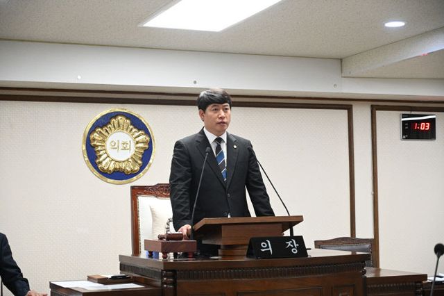 오은규 대전 중구의장. (사진= 대전 중구의회)