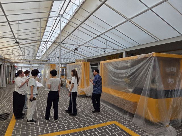 망미행복마을 팝업스토어 준비