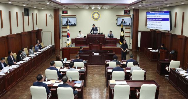 광명시의회, 56건 안건 처리 ‘임시회’ 폐회
