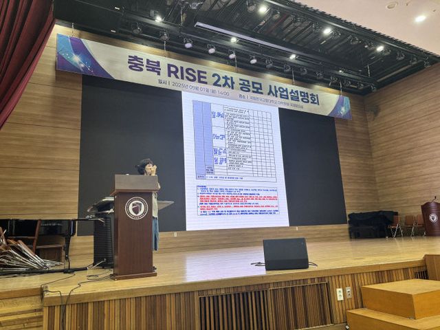 충북 RISE 2차 공모 사업설명회 1
