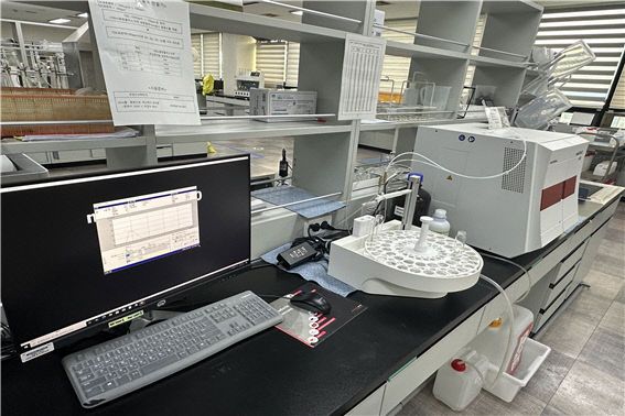 화목맑은물순환센터 실험실