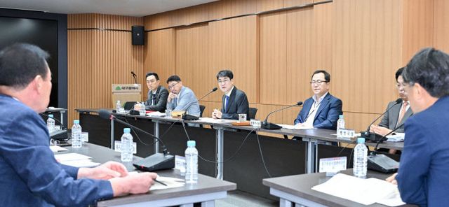 산하기관장 회의