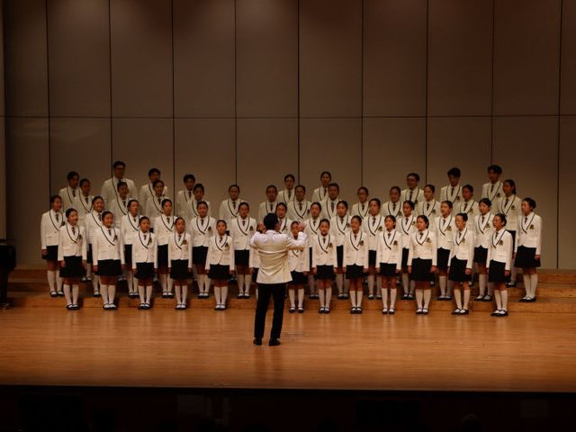 양산전국청소년합창대회 경연 사진