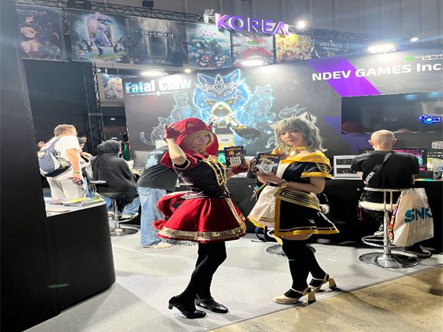 (사진1) 2024년 도쿄게임쇼 대전 게임기업 참가 현장