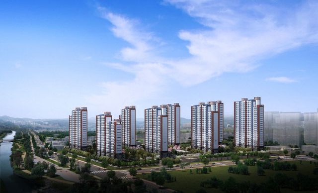 [투시도] 안성 아양 금성백조 예미지