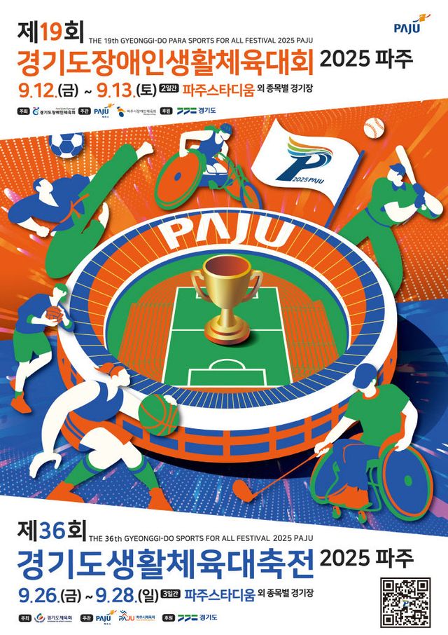 경기도, 파주 ‘제36 경기도생활체육대축전’ 명예 경쟁