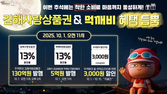 9.25(김해시 추석맞이 김해사랑상 발행)1