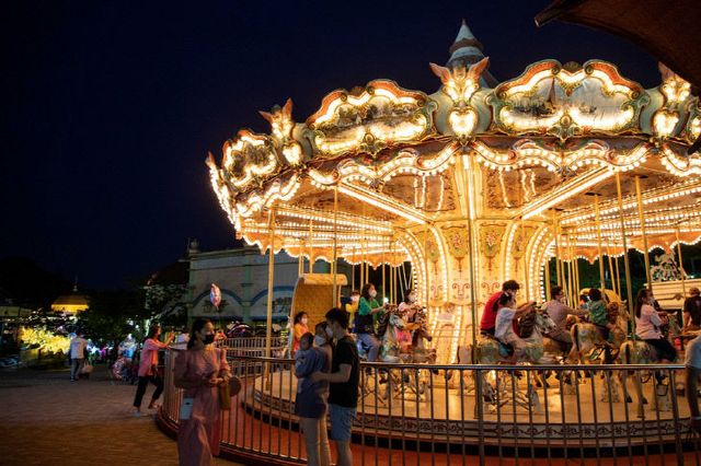 야간개장 행사가 진행되던 대전 오월드. (사진= 대전도시공사)