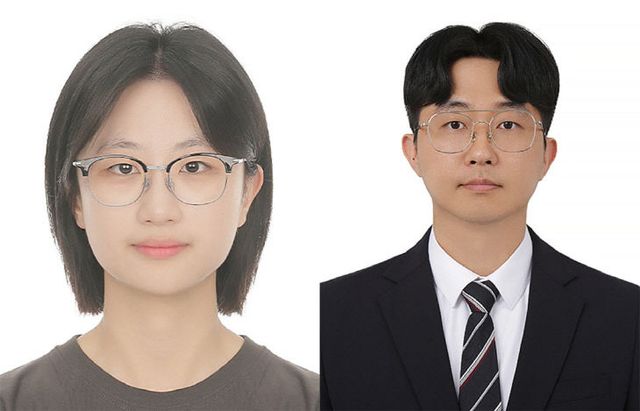 박지은 석사과정생, 최현준 교수.