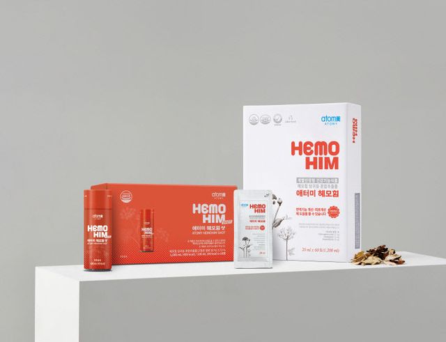 헤모힘 샷(좌)과 헤모힘(우)