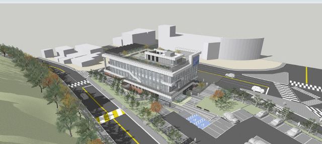 ‘진주엔창의문화센터 건물 철거 현장점검 - 조감도