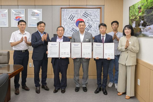 공주알밤한우 가공식품개발 업무협약 (2)