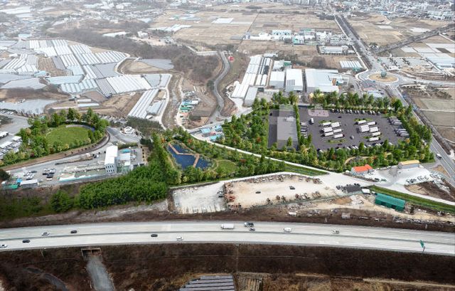 거창복합차고지 조감도