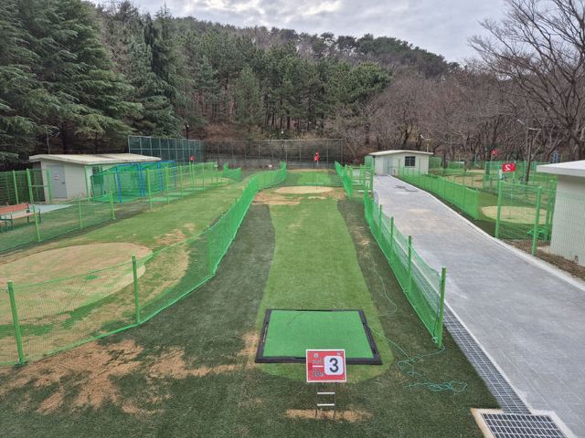 해운대구 반송파크골프장 전경