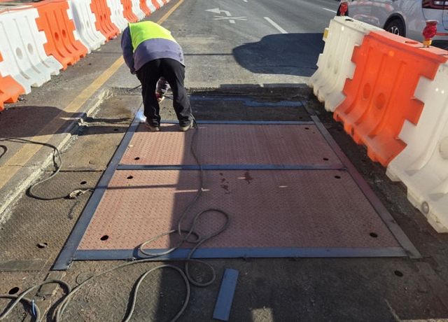 유등교 가설교량 복공판, 품질시험 결과 안전(수시)3