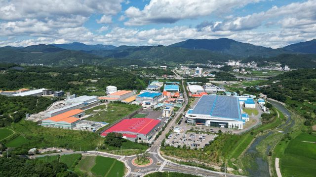 산청군 금서농공단지(2023년)