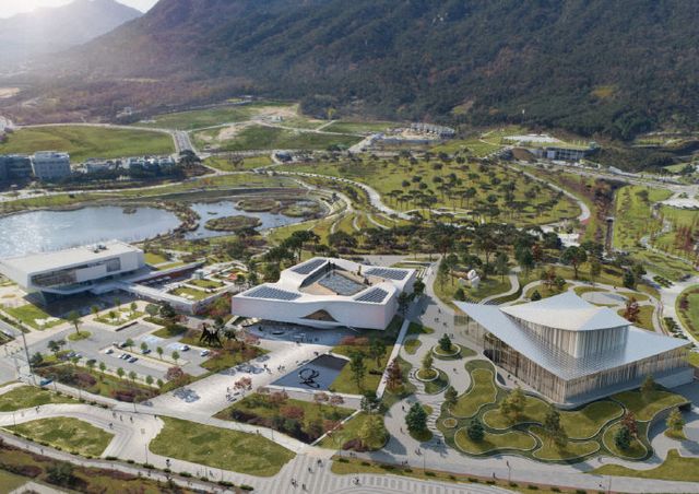 충남미술관 조감도