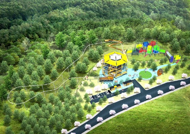 구름골산림휴양테마파크2_산림레포츠파크 조감도