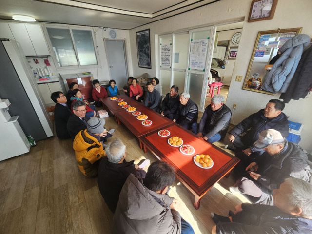 아산면, 마을좌담회