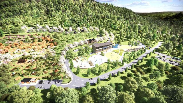 구름골산림휴양테마파크1_자연휴양림 조감도